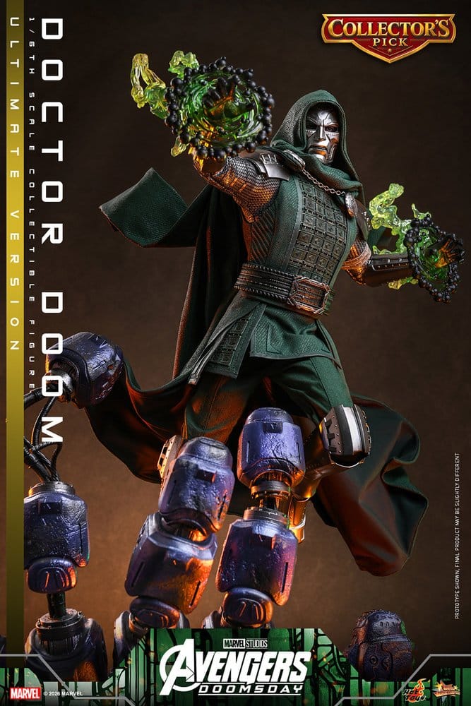 HOT TOYS - Avengers: Doomsday Movie Masterpiece Action Figure 1/6 Doctor Doom (Ultimate Version)