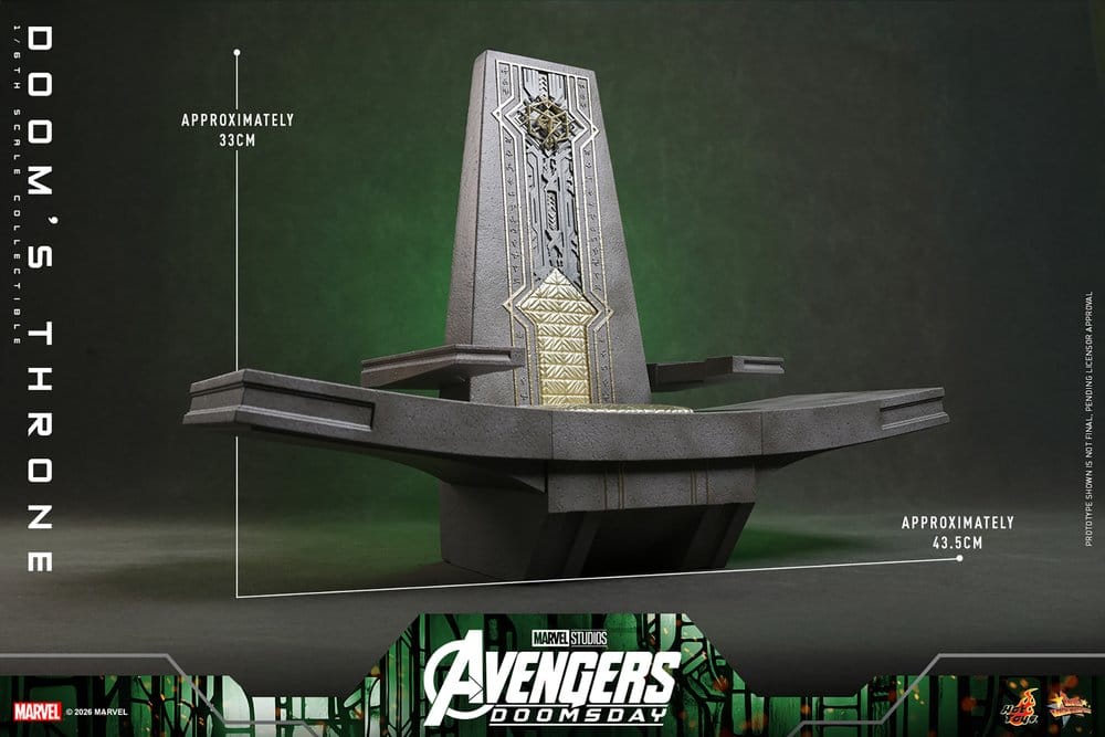 HOT TOYS - Avengers: Doomsday Movie Masterpiece Action Figure Accessory 1/6 Doom's Throne