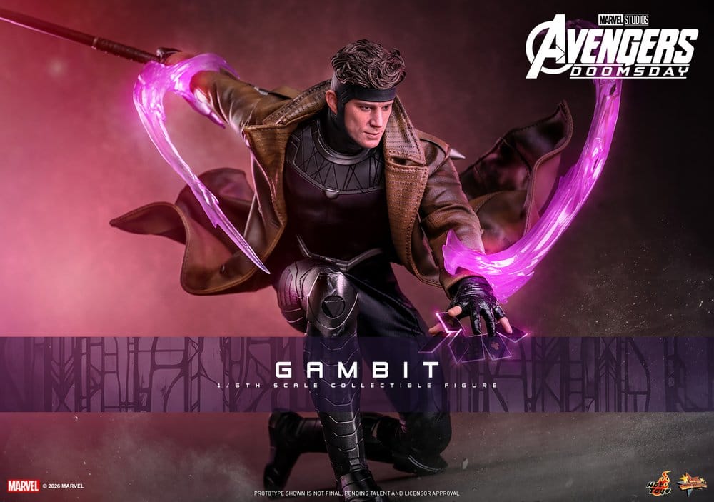 HOT TOYS - Avengers: Doomsday Movie Masterpiece Action Figure 1/6 Gambit