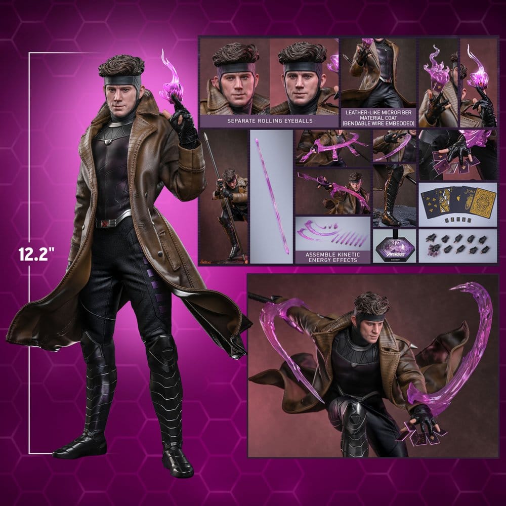 HOT TOYS - Avengers: Doomsday Movie Masterpiece Action Figure 1/6 Gambit