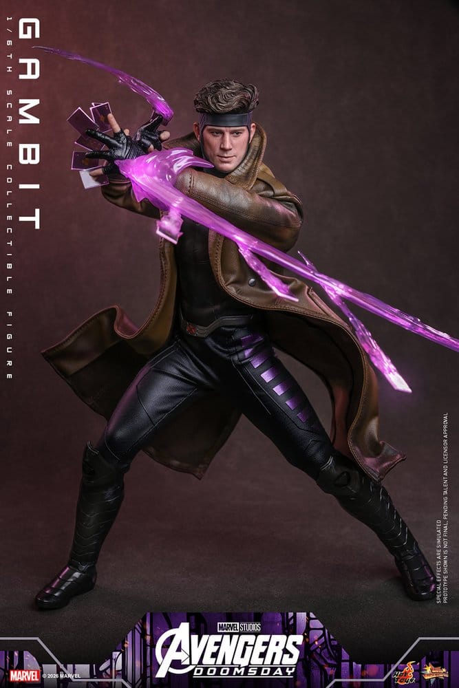 HOT TOYS - Avengers: Doomsday Movie Masterpiece Action Figure 1/6 Gambit