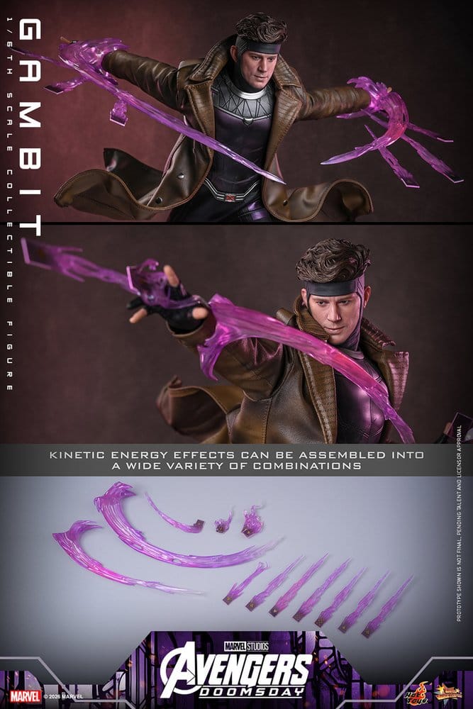 HOT TOYS - Avengers: Doomsday Movie Masterpiece Action Figure 1/6 Gambit