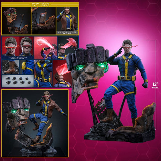 HOT TOYS - Avengers: Doomsday Movie Masterpiece Action Figure 1/6 Cyclops (Deluxe Version)
