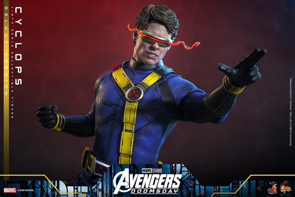 HOT TOYS - Avengers: Doomsday Movie Masterpiece Action Figure 1/6 Cyclops (Deluxe Version)