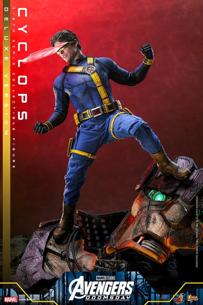 HOT TOYS - Avengers: Doomsday Movie Masterpiece Action Figure 1/6 Cyclops (Deluxe Version)