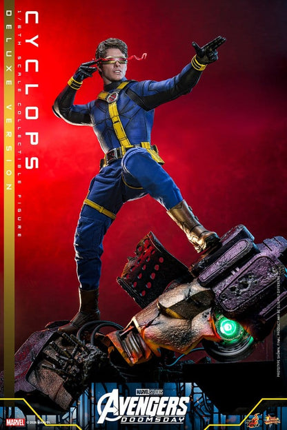 HOT TOYS - Avengers: Doomsday Movie Masterpiece Action Figure 1/6 Cyclops (Deluxe Version)