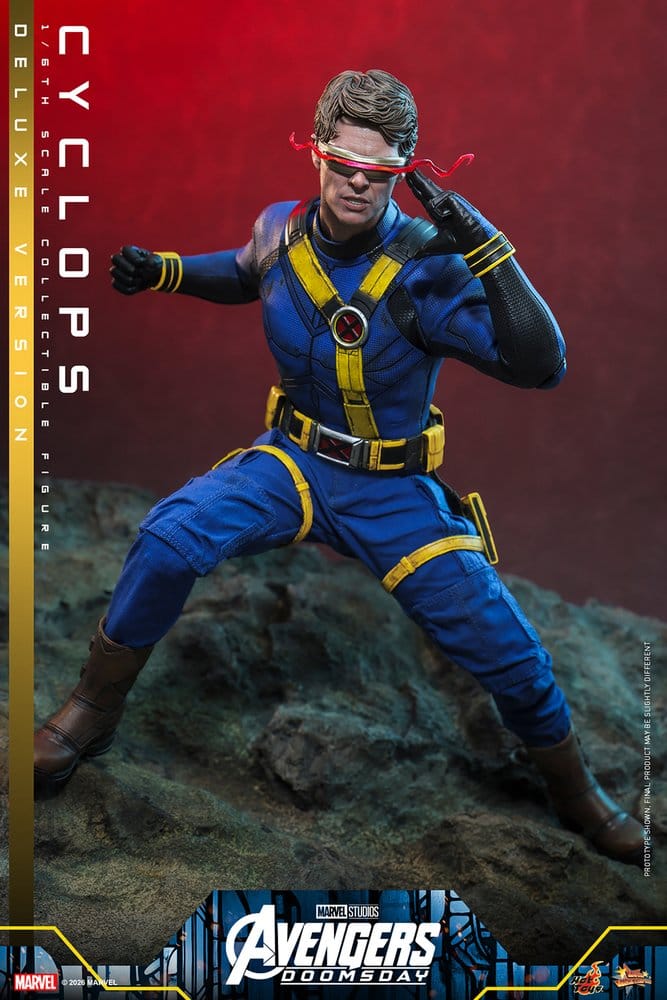 HOT TOYS - Avengers: Doomsday Movie Masterpiece Action Figure 1/6 Cyclops (Deluxe Version)