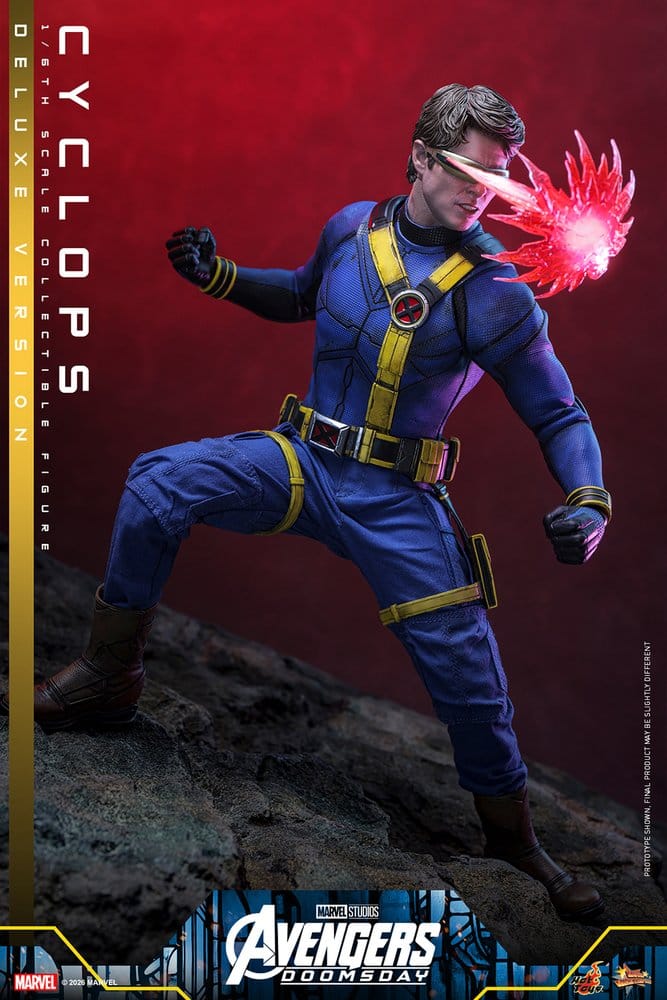 HOT TOYS - Avengers: Doomsday Movie Masterpiece Action Figure 1/6 Cyclops (Deluxe Version)