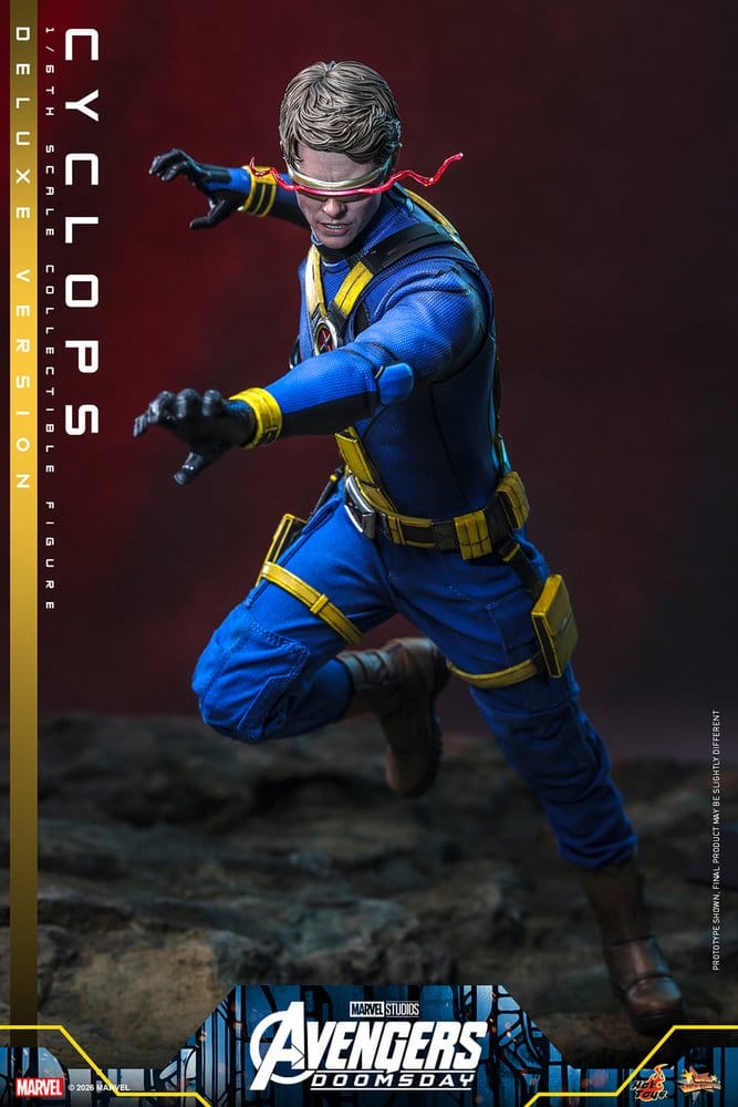 HOT TOYS - Avengers: Doomsday Movie Masterpiece Action Figure 1/6 Cyclops (Deluxe Version)