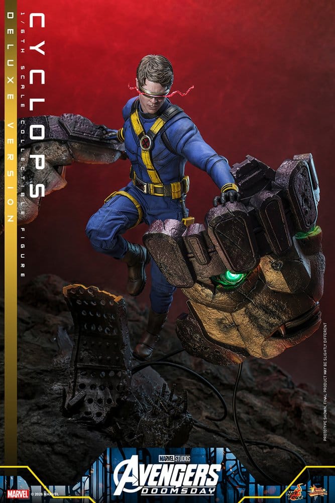 HOT TOYS - Avengers: Doomsday Movie Masterpiece Action Figure 1/6 Cyclops (Deluxe Version)