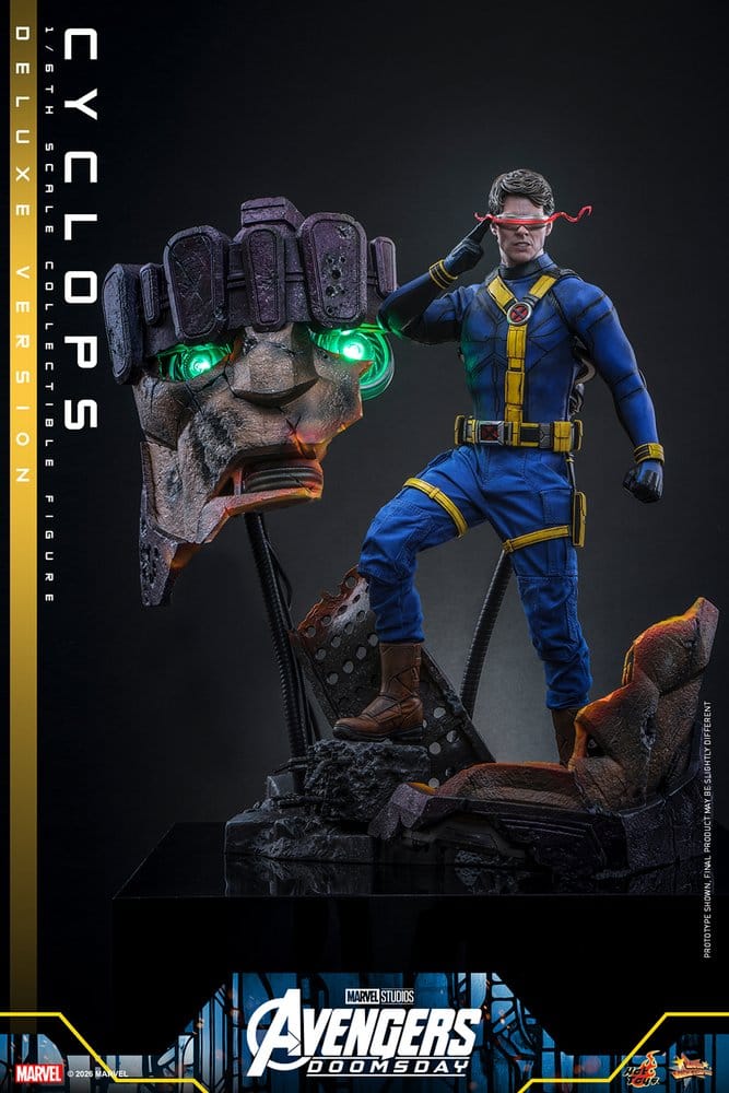 HOT TOYS - Avengers: Doomsday Movie Masterpiece Action Figure 1/6 Cyclops (Deluxe Version)