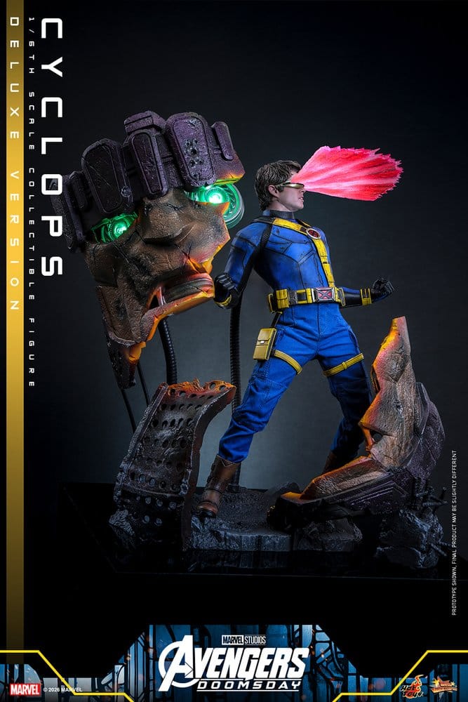 HOT TOYS - Avengers: Doomsday Movie Masterpiece Action Figure 1/6 Cyclops (Deluxe Version)