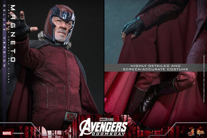 HOT TOYS - Avengers: Doomsday Movie Masterpiece Action Figure 1/6 Magneto (Deluxe Version)