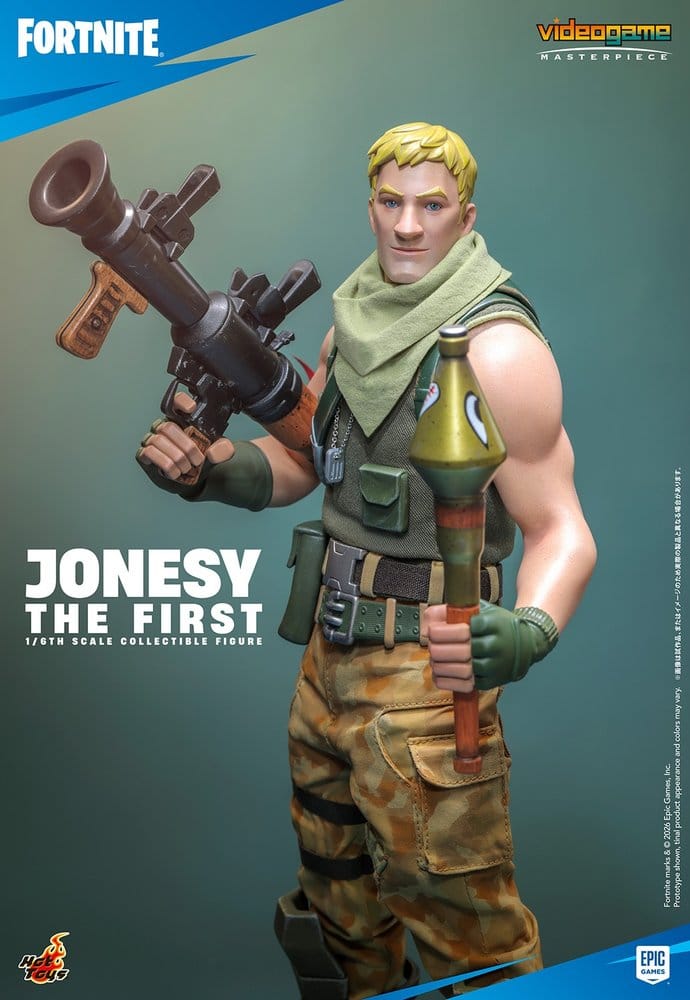 HOT TOYS - Fortnite Action Figure 1/6 Jonesy The First