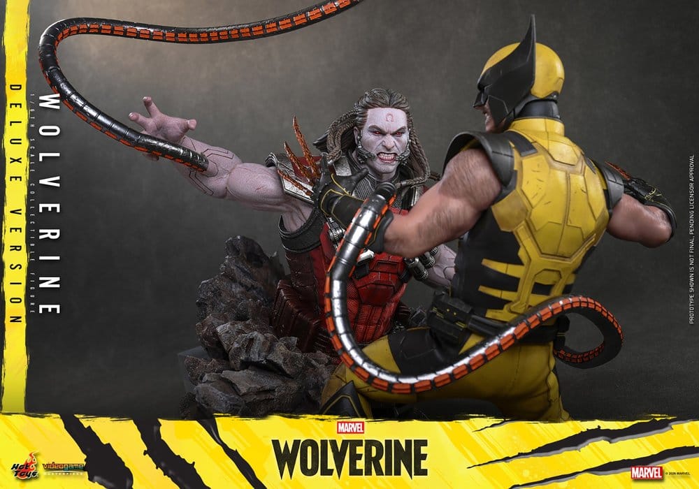 HOT TOYS - Marvel Video Game Masterpiece Action Figure 1/6 Wolverine (Deluxe Version)