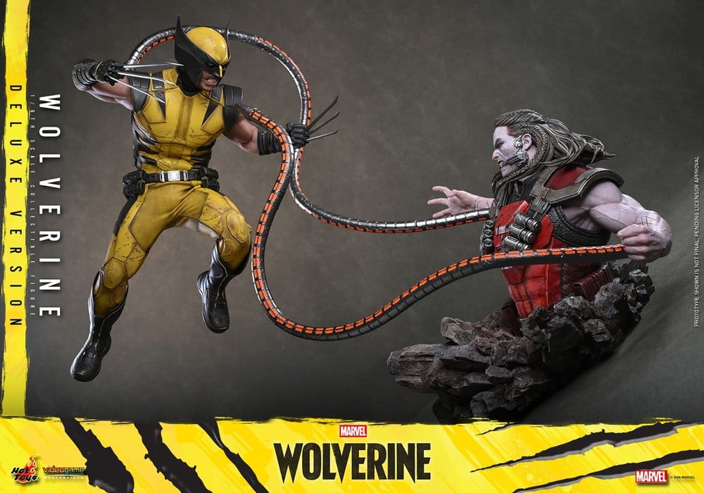 HOT TOYS - Marvel Video Game Masterpiece Action Figure 1/6 Wolverine (Deluxe Version)