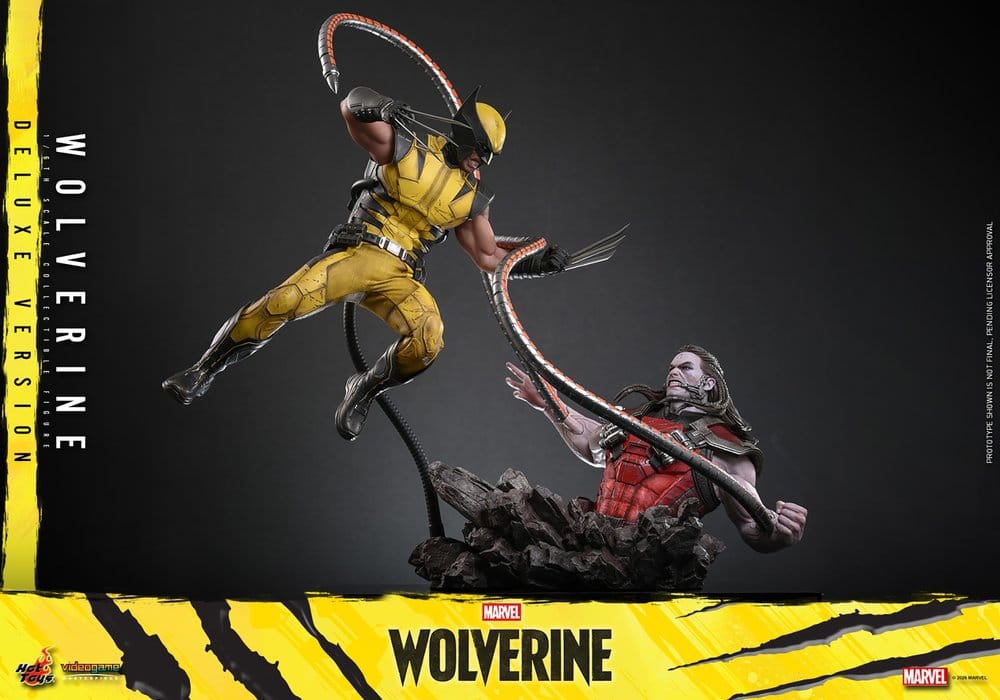 HOT TOYS - Marvel Video Game Masterpiece Action Figure 1/6 Wolverine (Deluxe Version)