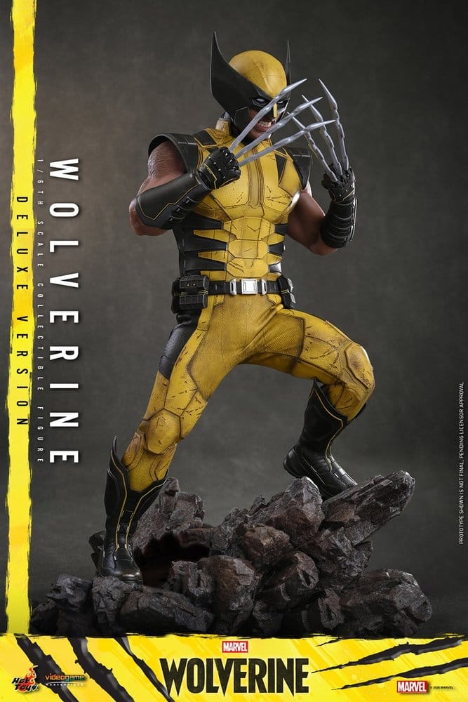 HOT TOYS - Marvel Video Game Masterpiece Action Figure 1/6 Wolverine (Deluxe Version)
