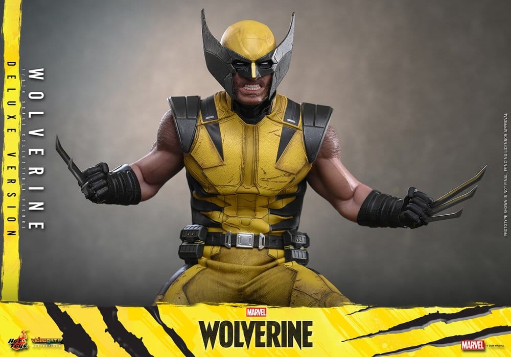 HOT TOYS - Marvel Video Game Masterpiece Action Figure 1/6 Wolverine (Deluxe Version)