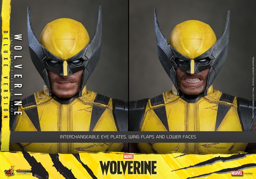 HOT TOYS - Marvel Video Game Masterpiece Action Figure 1/6 Wolverine (Deluxe Version)