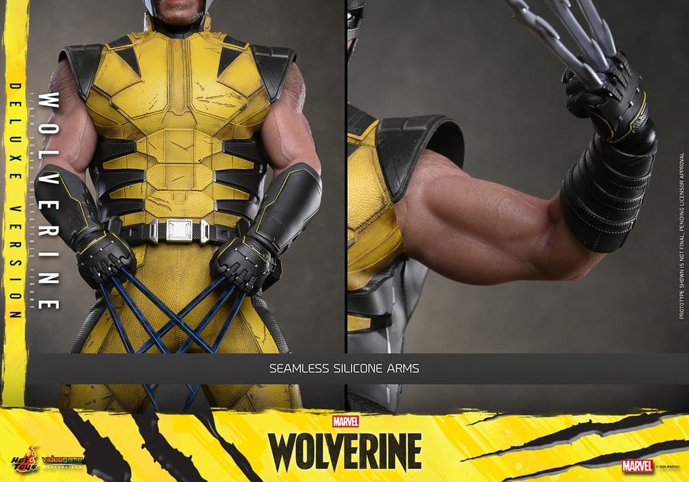 HOT TOYS - Marvel Video Game Masterpiece Action Figure 1/6 Wolverine (Deluxe Version)