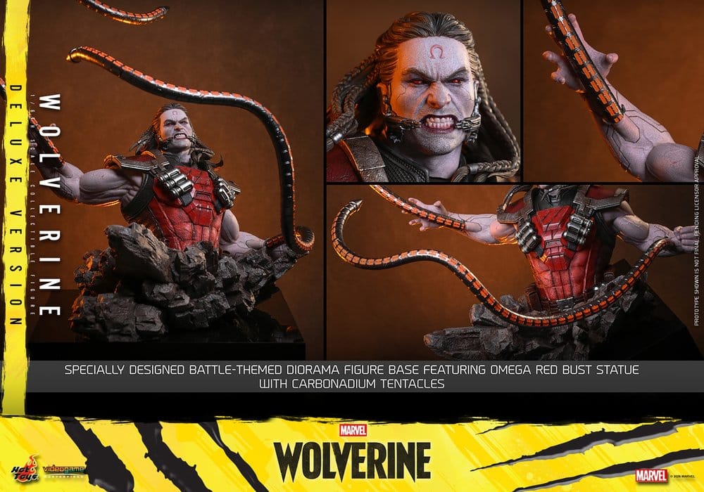 HOT TOYS - Marvel Video Game Masterpiece Action Figure 1/6 Wolverine (Deluxe Version)