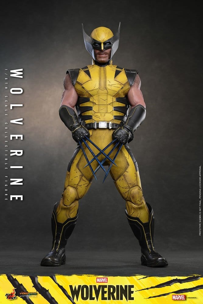 HOT TOYS - Marvel Video Game Masterpiece Action Figure 1/6 Wolverine