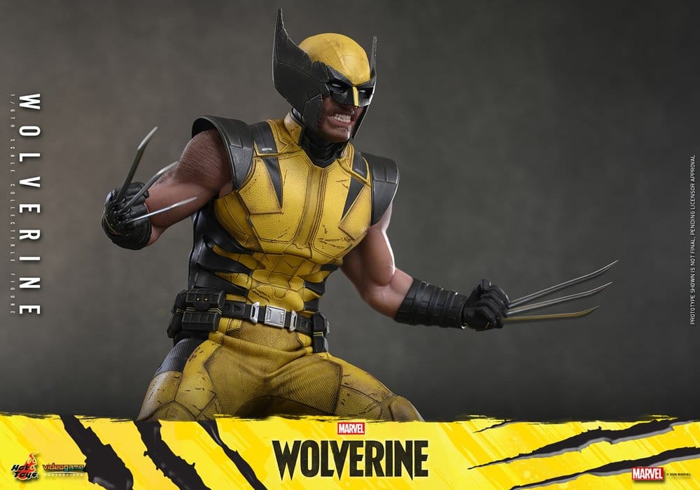 HOT TOYS - Marvel Video Game Masterpiece Action Figure 1/6 Wolverine