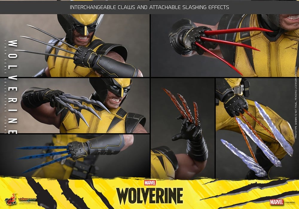 HOT TOYS - Marvel Video Game Masterpiece Action Figure 1/6 Wolverine