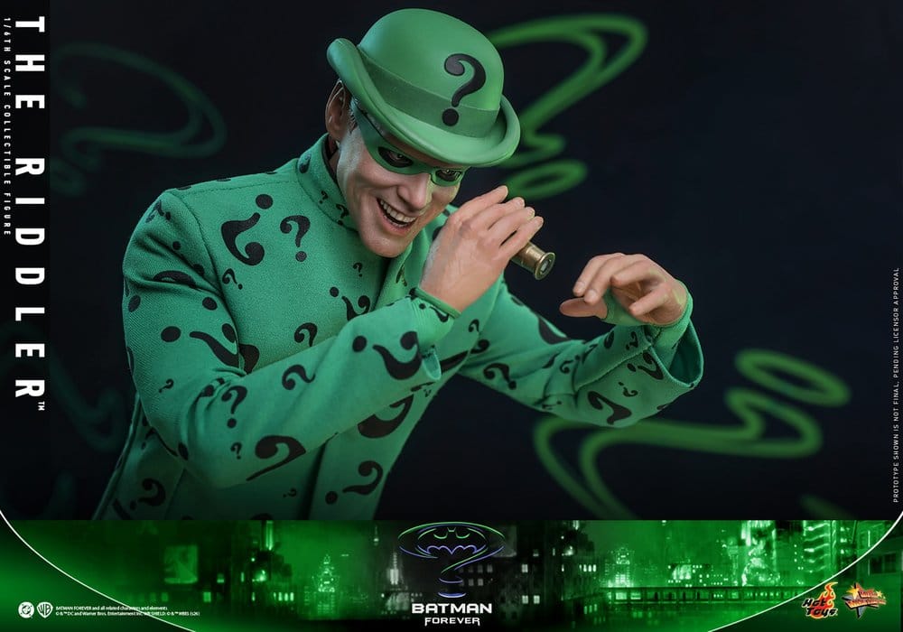 HOT TOYS - DC Comics Batman Forever Movie Masterpiece Action Figure 1/6 Riddler