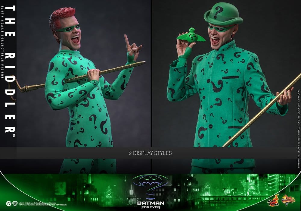 HOT TOYS - DC Comics Batman Forever Movie Masterpiece Action Figure 1/6 Riddler