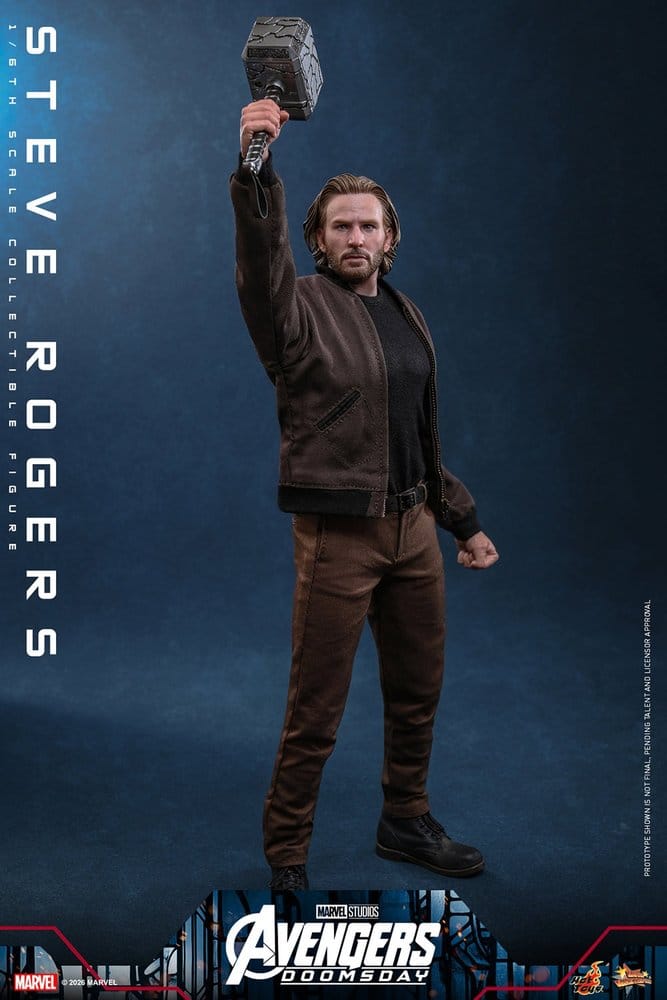 HOT TOYS - Marvel Avengers: Doomsday Movie Masterpiece Action Figure 1/6 Steve Rogers
