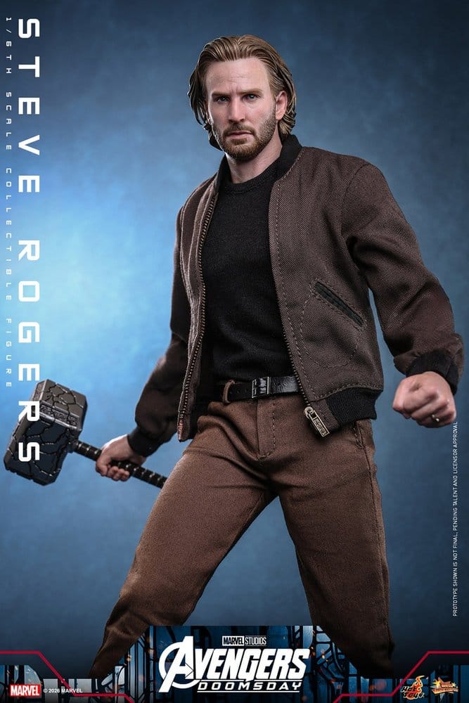 HOT TOYS - Marvel Avengers: Doomsday Movie Masterpiece Action Figure 1/6 Steve Rogers