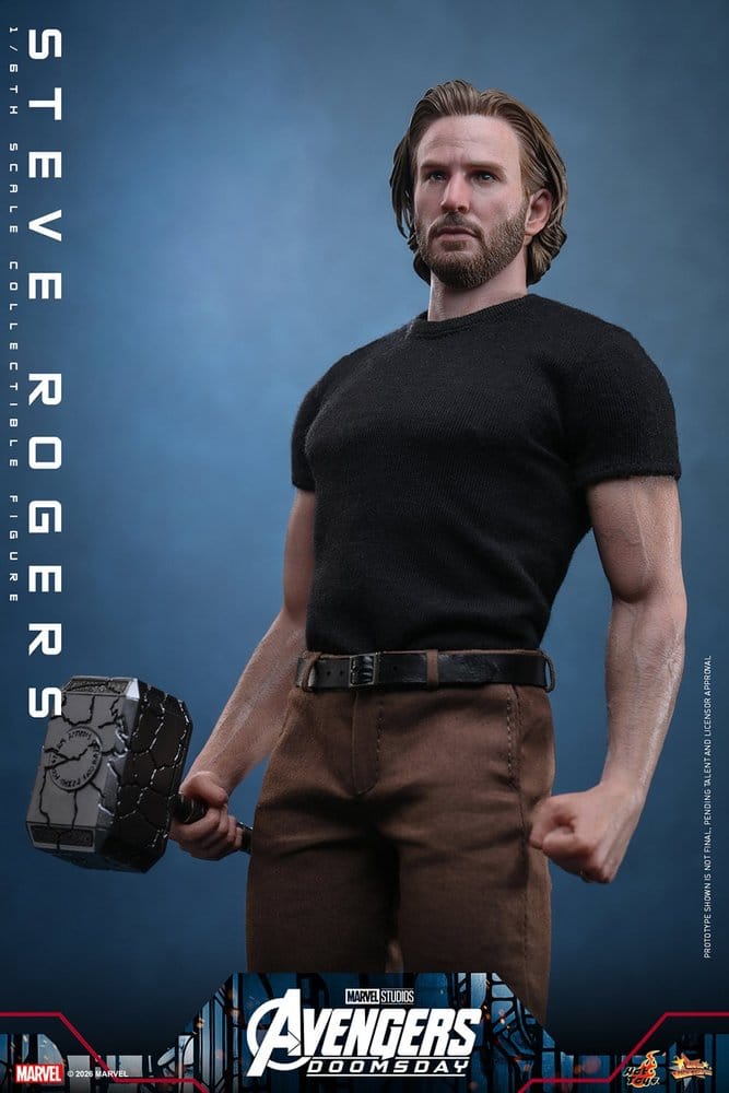 HOT TOYS - Marvel Avengers: Doomsday Movie Masterpiece Action Figure 1/6 Steve Rogers