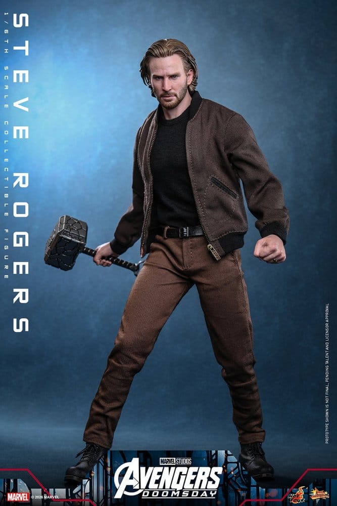 HOT TOYS - Marvel Avengers: Doomsday Movie Masterpiece Action Figure 1/6 Steve Rogers