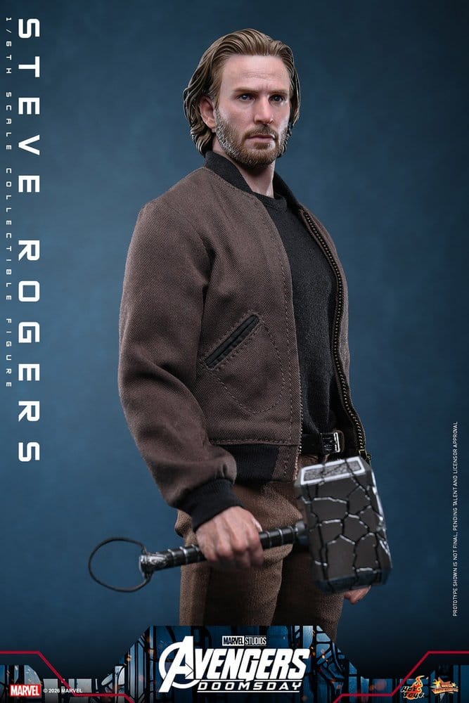 HOT TOYS - Marvel Avengers: Doomsday Movie Masterpiece Action Figure 1/6 Steve Rogers