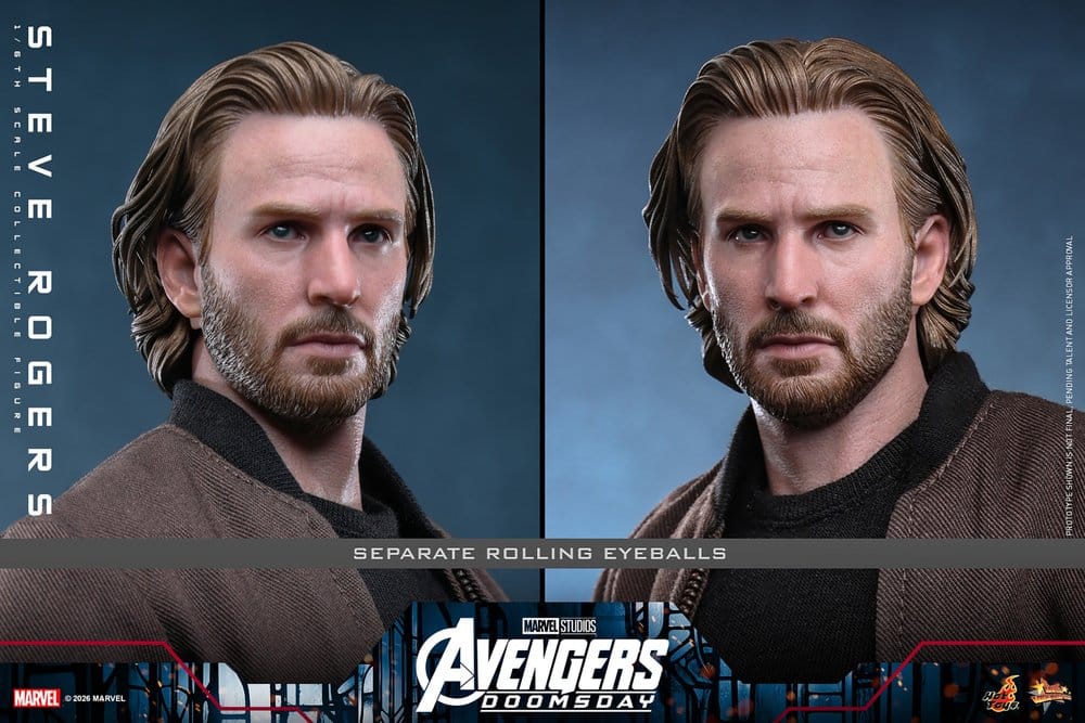 HOT TOYS - Marvel Avengers: Doomsday Movie Masterpiece Action Figure 1/6 Steve Rogers
