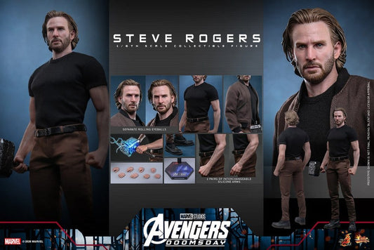 HOT TOYS - Marvel Avengers: Doomsday Movie Masterpiece Action Figure 1/6 Steve Rogers