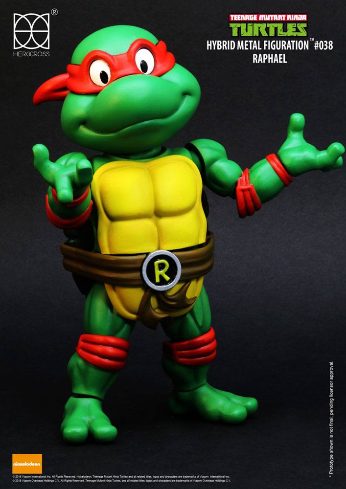 HEROCROSS - TMNT Teenager Mutant Ninja Turtles Hybrid Metal Action Figure Raphael