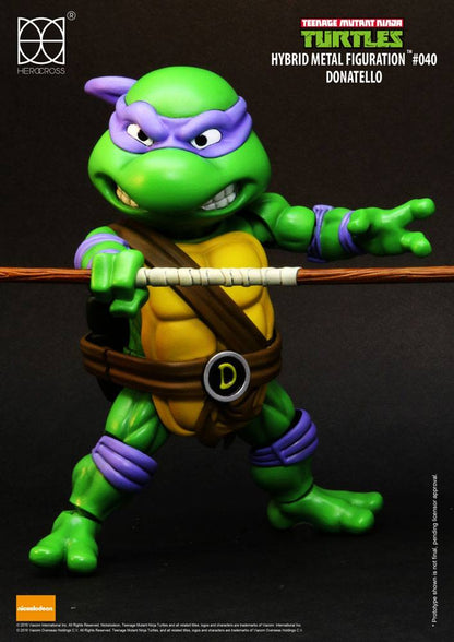 HEROCROSS - TMNT Teenager Mutant Ninja Turtles Hybrid Metal Action Figure Donatello