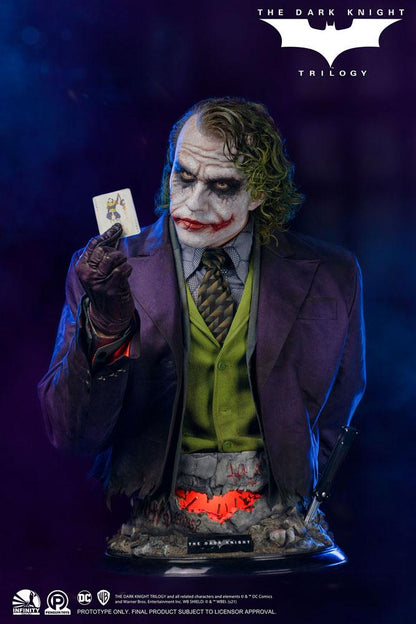 INFINITY STUDIO - Dc Comics - The Dark Knight Life-Size Bust Joker