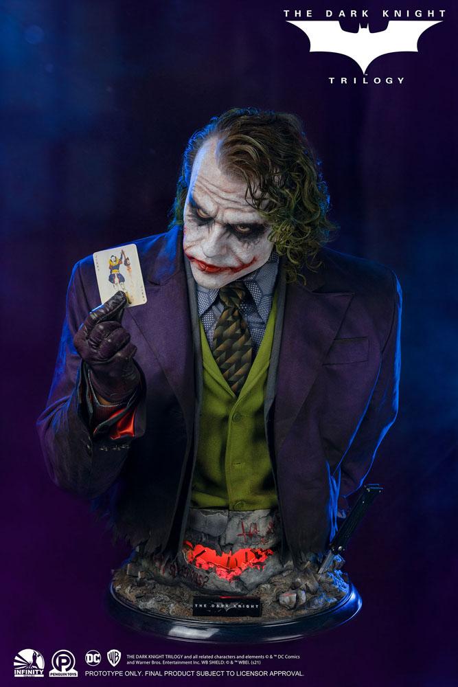 INFINITY STUDIO - Dc Comics - The Dark Knight Life-Size Bust Joker