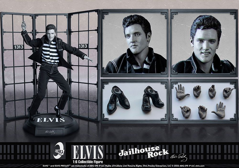 ICONIC STUDIOS - Elvis Presley Legends Series Action Figure 1/6 Jailhouse Rock Edition