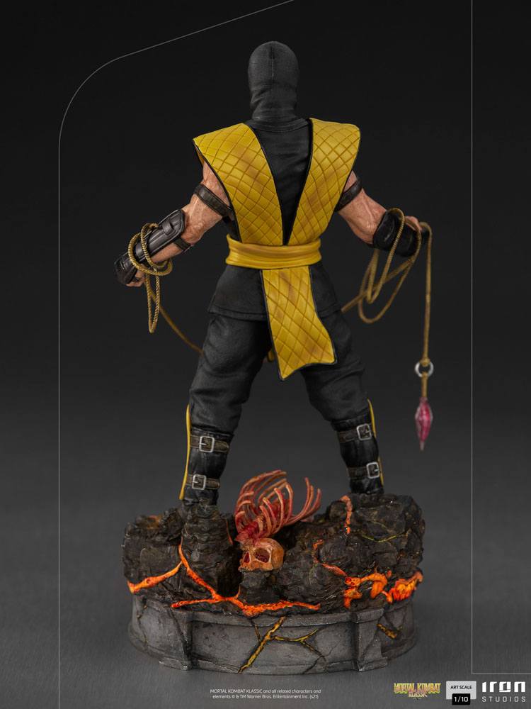 IRON STUDIO - Mortal Kombat Art Scale Statue 1:10 Scorpion