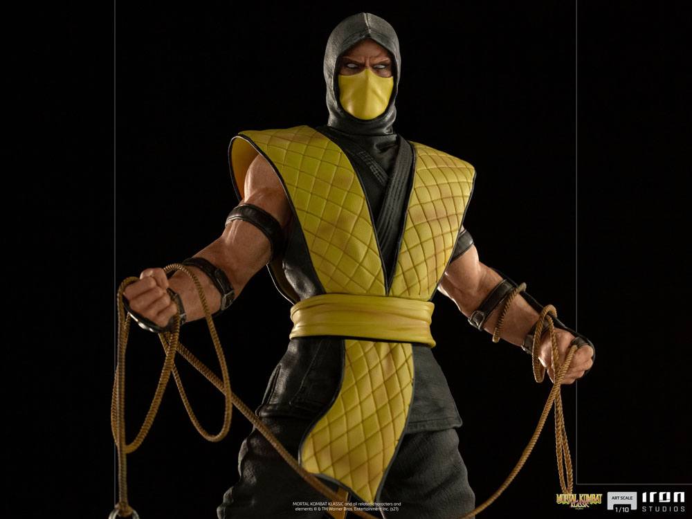 IRON STUDIO - Mortal Kombat Art Scale Statue 1:10 Scorpion