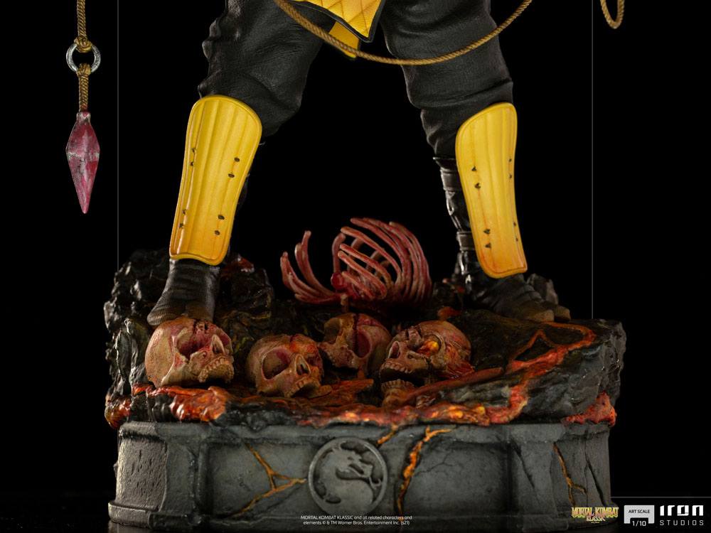 IRON STUDIO - Mortal Kombat Art Scale Statue 1:10 Scorpion