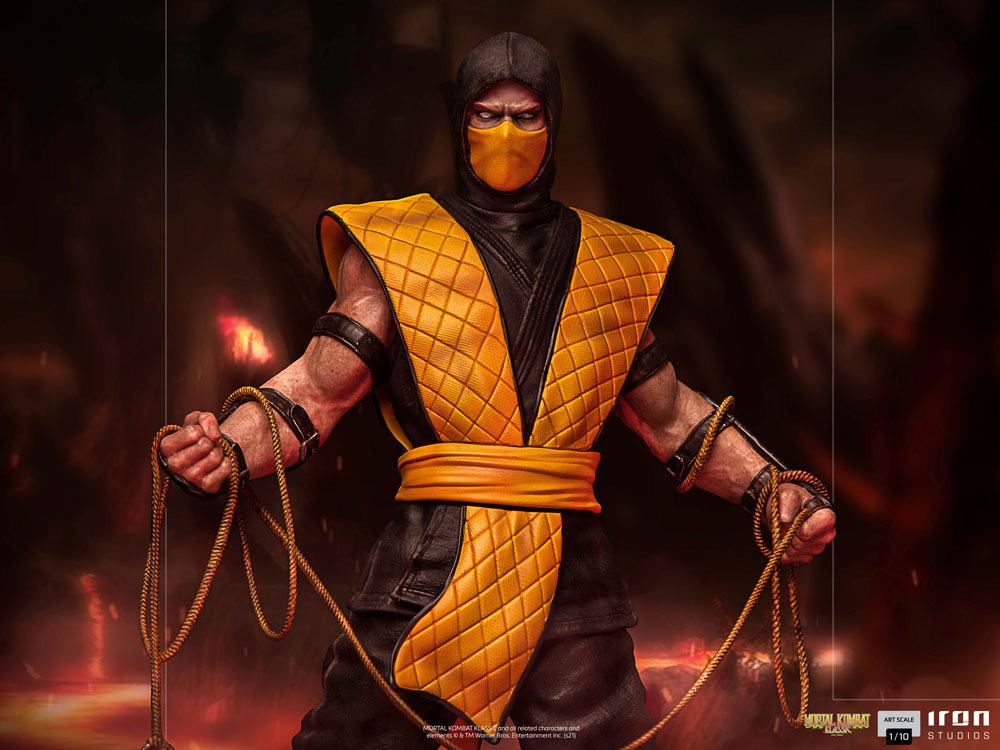 IRON STUDIO - Mortal Kombat Art Scale Statue 1:10 Scorpion