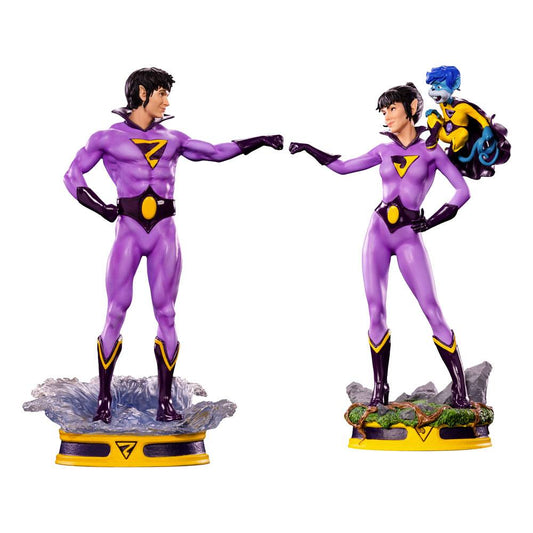 IRON STUDIO - Dc Comics - Art Scale Statue 1:10 Wonder Twins