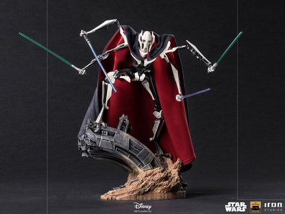 IRON STUDIOS - Star Wars Deluxe BDS Art Scale Statue 1/10 General Grievous