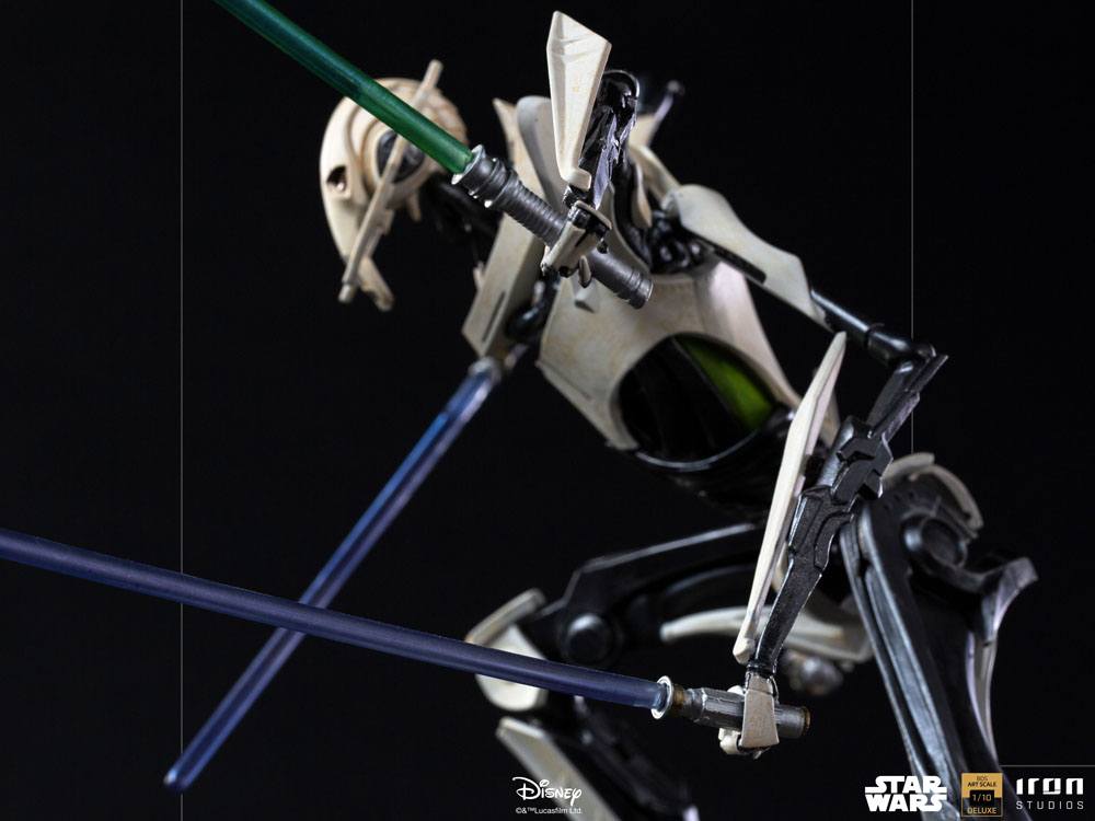 IRON STUDIOS - Star Wars Deluxe BDS Art Scale Statue 1/10 General Grievous